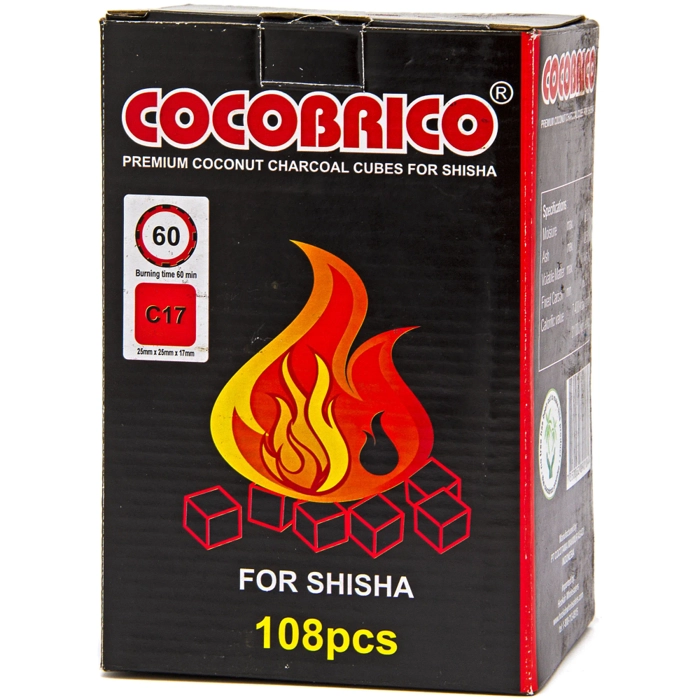 Buy Coco Brico Natural Hookah Charcoal