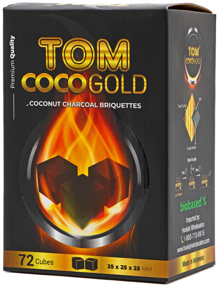 Tom Coco Natural Hookah Coals