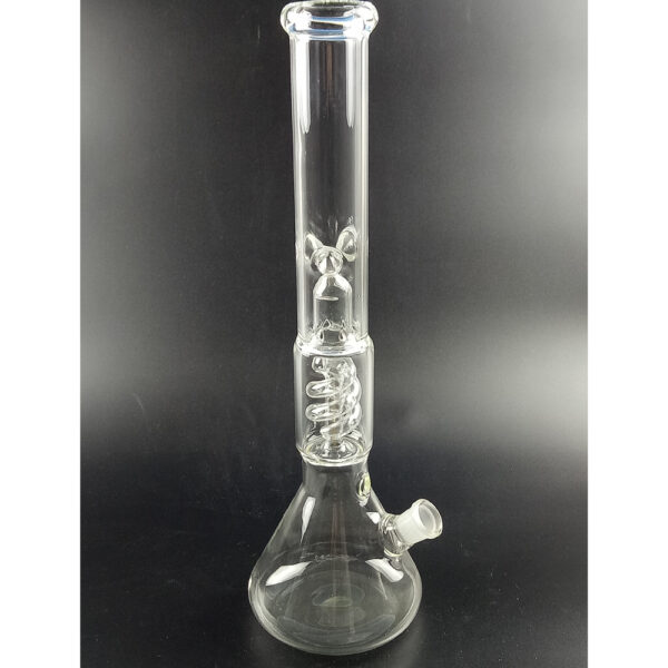 18.8mm Joint Size Clear 40cm Beaker Glass Bong GB-067