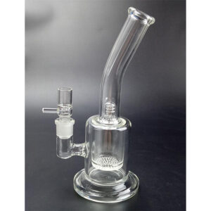 18.8mm Joint Size 30cm Honeycomb Glass Bong GB-069
