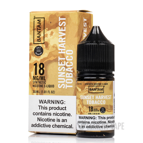 Buy Bantam Salts Sunset Harvest Tobacco 30ml | Shisha & Vape Limited